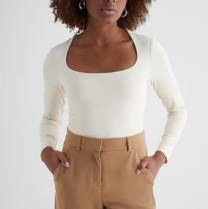 Express High Compression Scoop Neck Bodysuit